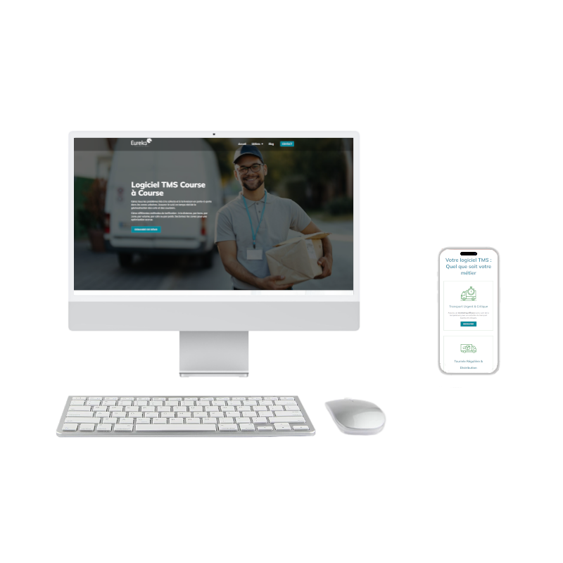 Mockup de Eureka Technology